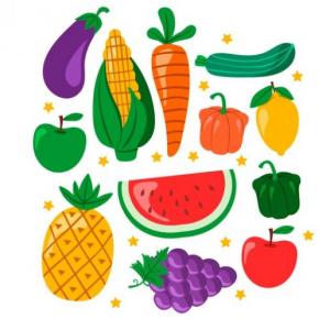 Imagen de portada del videojuego educativo: Alimentos Saludables, de la temática Alimentación