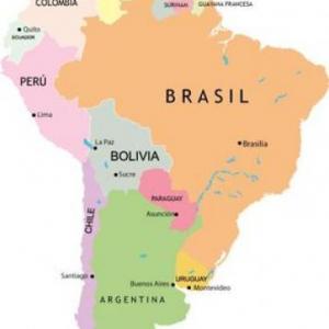 Paises Sur America