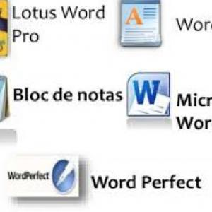 El procesador de textos