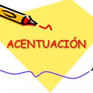 Cuestionario sobre la acentuación