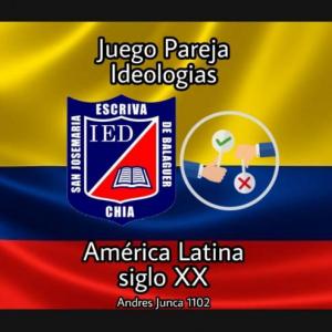 Imagen de portada del videojuego educativo: Ideologías Políticas América Latina Siglo XX, de la temática Historia