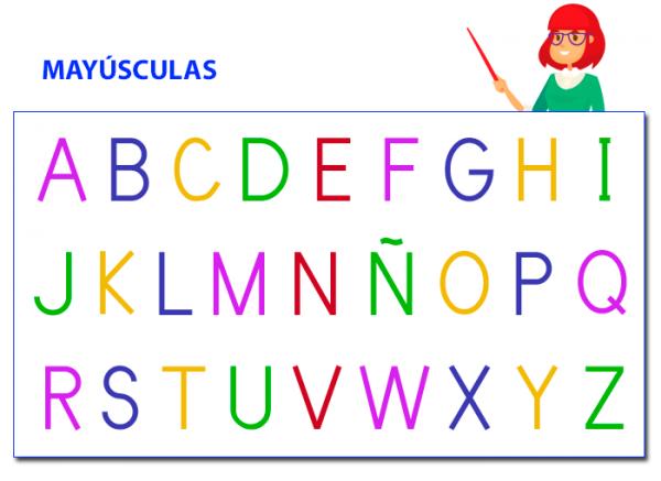 Imagen de portada del videojuego educativo: memorama de abecedario , de la temática Literatura