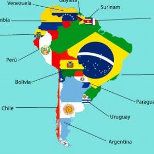 banderas de Sudamérica :v
