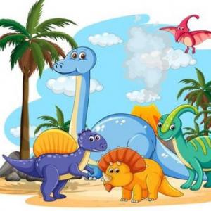 JUGAMOS CON LOS DINOS