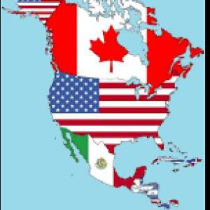 BANDERAS DE AMÉRICA DEL NORTE Y CENTRAL
