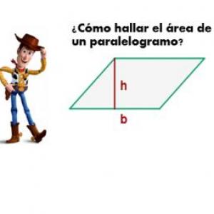 ÁREA DE UN PARALELOGRAMO