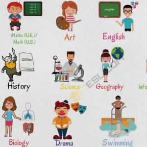 Let's practice some school words!