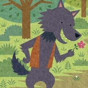 Imagen de portada del videojuego educativo: ¡Cuentos con lobos!, de la temática Literatura