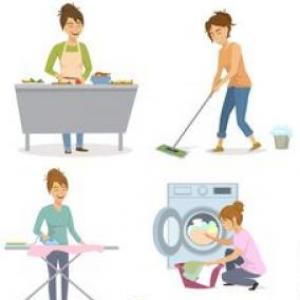 Hangman "Household chores"