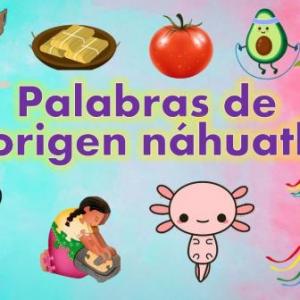 Imagen de portada del videojuego educativo: PALABRAS DE ORIGEN NÁHUATL, de la temática Lengua
