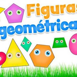 Imagen de portada del videojuego educativo: Figuras geométricas, de la temática Matemáticas