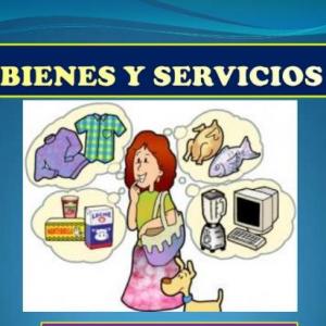 Imagen de portada del videojuego educativo: Bienes y Servicios, de la temática Tecnología