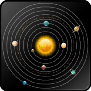 Imagen de portada del videojuego educativo: Componentes del Sistema Solar, de la temática Astronomía