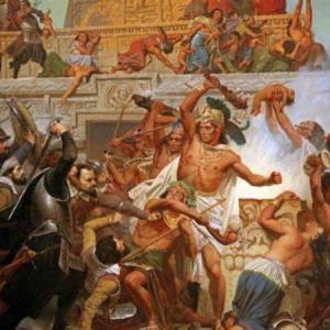 La caída de México Tenochtitlan  