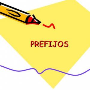 prefijos