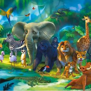 ANIMALS IN THE JUNGLE