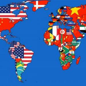 Países del mundo.