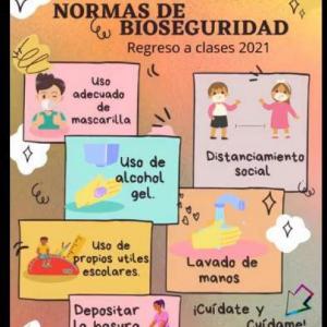 Juagando y aprendiendo las normas de Bioseguridad para el retorno a clases