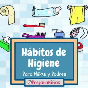 Imagen de portada del videojuego educativo: Hábitos de higiene, de la temática Salud