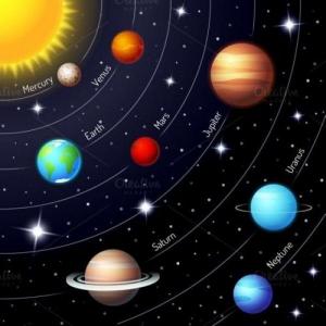 Imagen de portada del videojuego educativo: El Sistema Solar , de la temática Ciencias