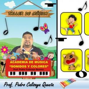 Imagen de portada del videojuego educativo: Aprendiendo el nombre de las 07 Notas musicales en el Pentagrama, de la temática Música