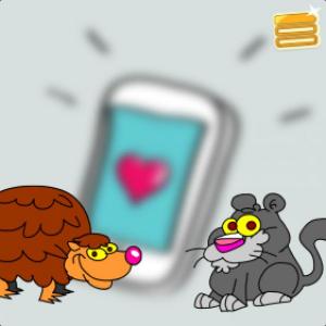 Imagen de portada del videojuego educativo: Dispositivos móviles, de la temática Tecnología