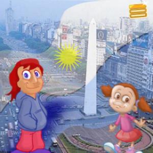Imagen de portada del videojuego educativo: Argentina: Curiosidades II, de la temática Cultura general