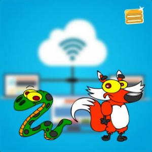 Imagen de portada del videojuego educativo: ¿Cuánto sabes sobre Internet?, de la temática Informática