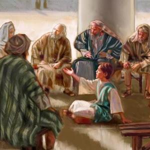 JESÚS PERDIDO EN EL TEMPLO