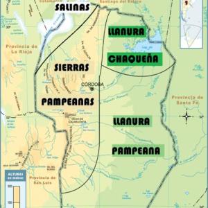 Regiones de Córdoba