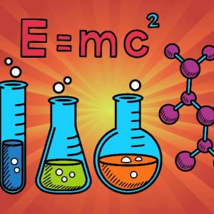 Imagen de portada del videojuego educativo: Química aquí, de la temática Química