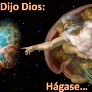 Imagen de portada del videojuego educativo: Y dijo Dios: Hágase..., de la temática Religión