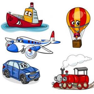 Parejas de medios de transporte