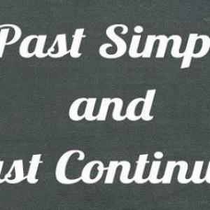 Portada del juego Trivia about Past simple vs past progressive – Idiomas