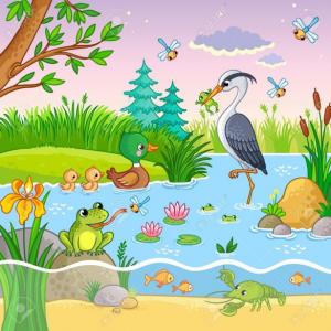 Imagen de portada del videojuego educativo: Los animales y plantas, de la temática Biología