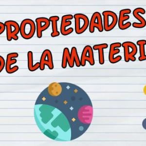 Propiedades de la material