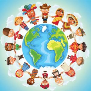 Imagen de portada del videojuego educativo: Nationalities, de la temática Idiomas