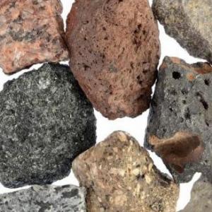 Imagen de portada del videojuego educativo: Tipos de rocas , de la temática Ciencias