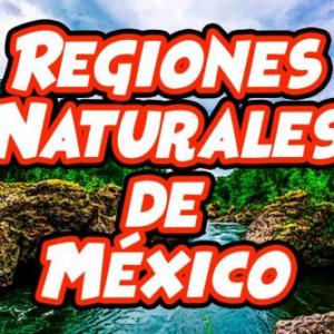 REGIONES NATURALES DE MÉXICO.