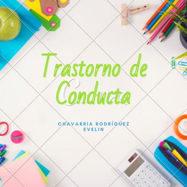 Trastornos de conducta
