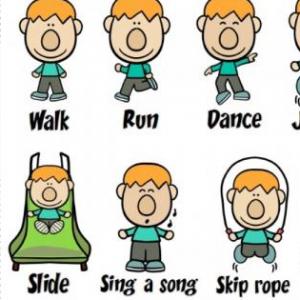 Let's learn common verbs!!
