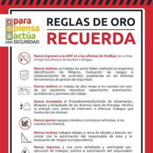 REGLAS DE ORO